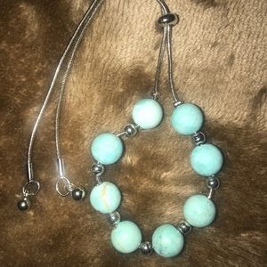 Turquoise Gemstone bead bracelet